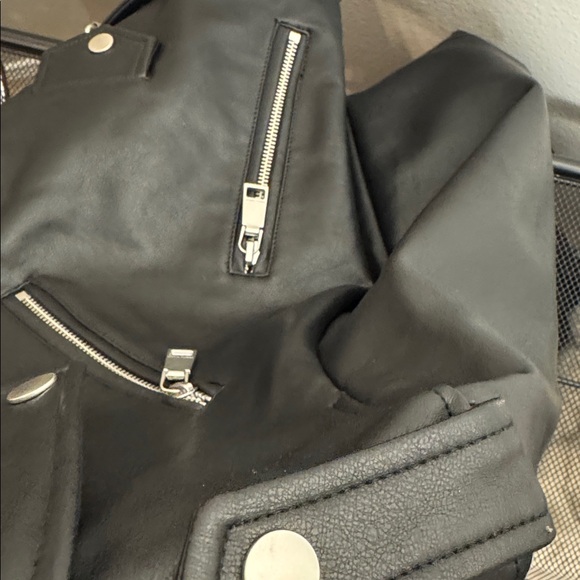 Rebecca Minkoff Black Leather Moto Jacket - Picture 11 of 12